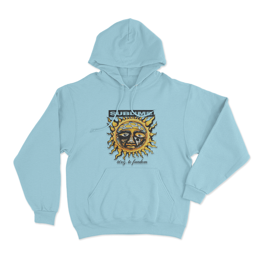 40oz to Freedom Unisex Hoodie Sky Blue 40oz to Freedom Unisex Hoodie Sky Blue