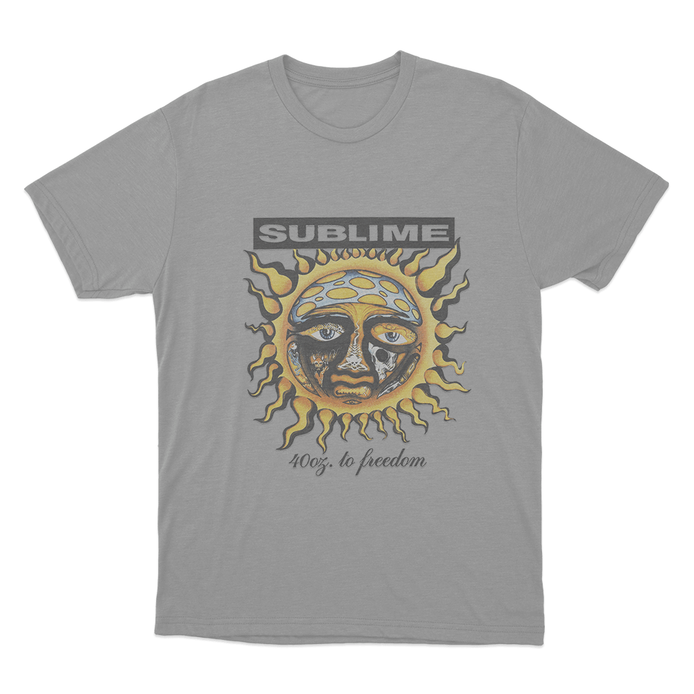 40oz to Freedom Unisex T Shirt Grey 40oz to Freedom Unisex T Shirt Grey