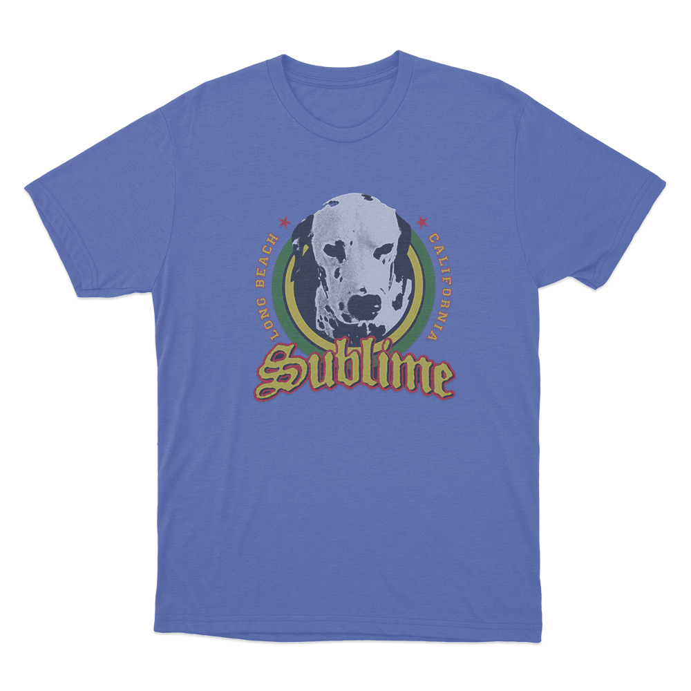 Lou Dog Unisex T Shirt Blue Lou Dog Unisex T Shirt Blue