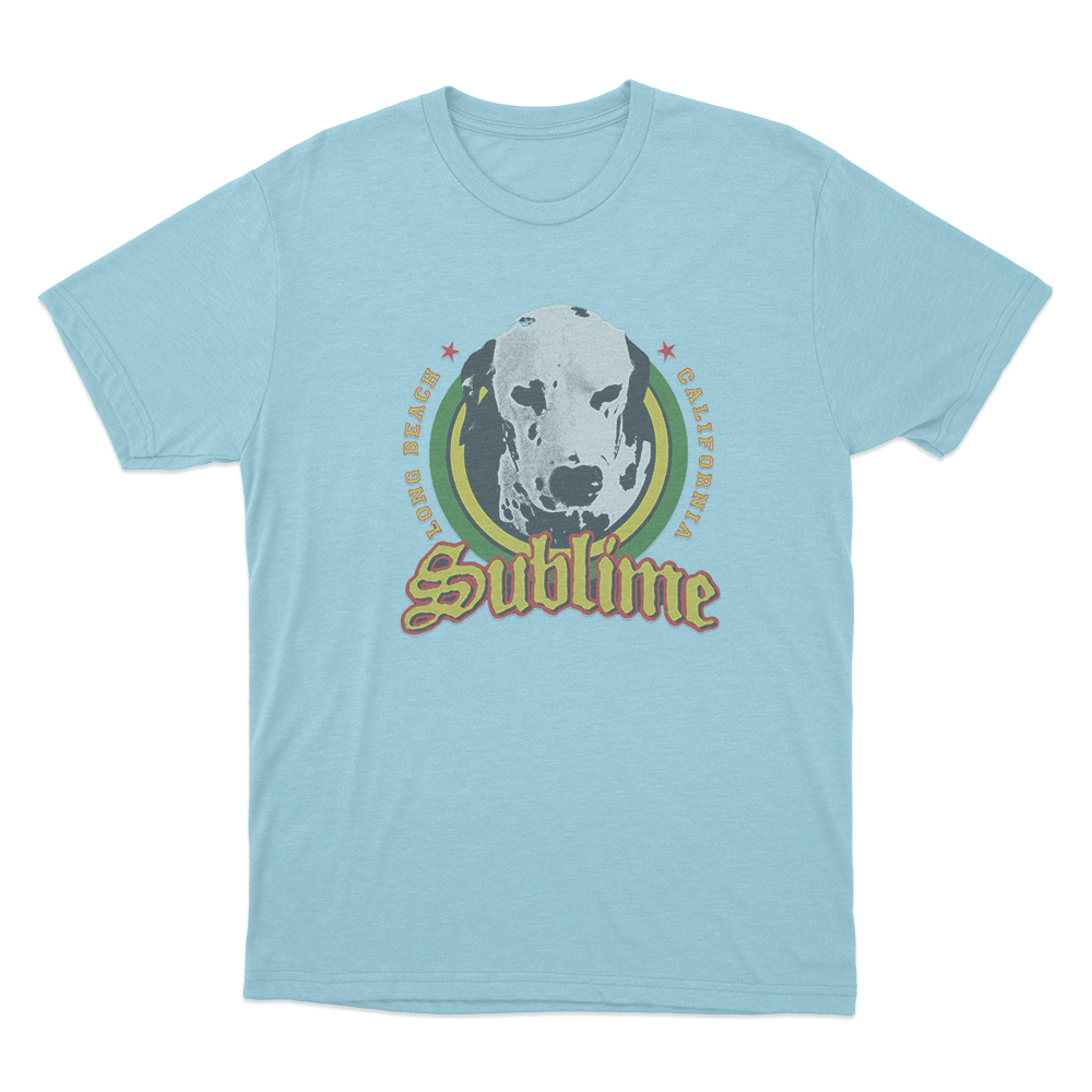 Lou Dog Unisex T Shirt Sky Blue Lou Dog Unisex T Shirt Sky Blue