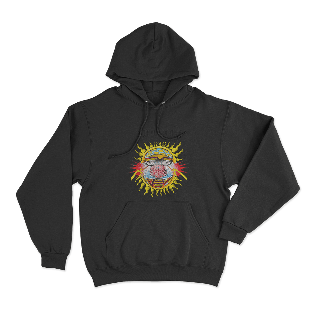 Mind-Blown Sun Unisex Hoodie Black Mind Blown Sun Unisex Hoodie Black