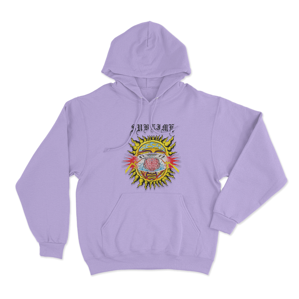 Mind-Blown Sun Unisex Hoodie Purple Mind Blown Sun Unisex Hoodie Purple