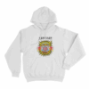 Mind Blown Sun Unisex Hoodie White