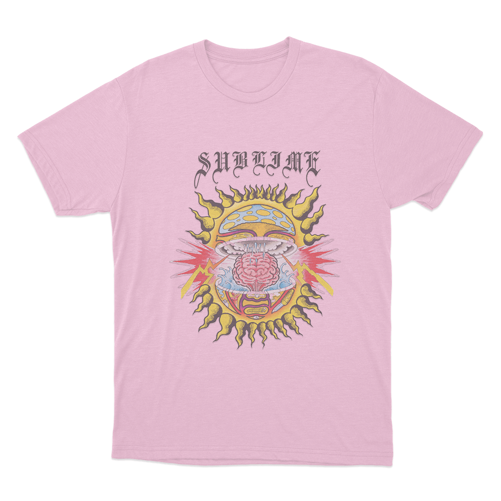 Mind-Blown Sun Unisex T Shirt Pink Mind Blown Sun Unisex T Shirt Pink