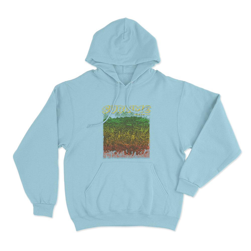 Sublime Dub Unisex Hoodie Sky Blue Sublime Dub Unisex Hoodie Sky Blue