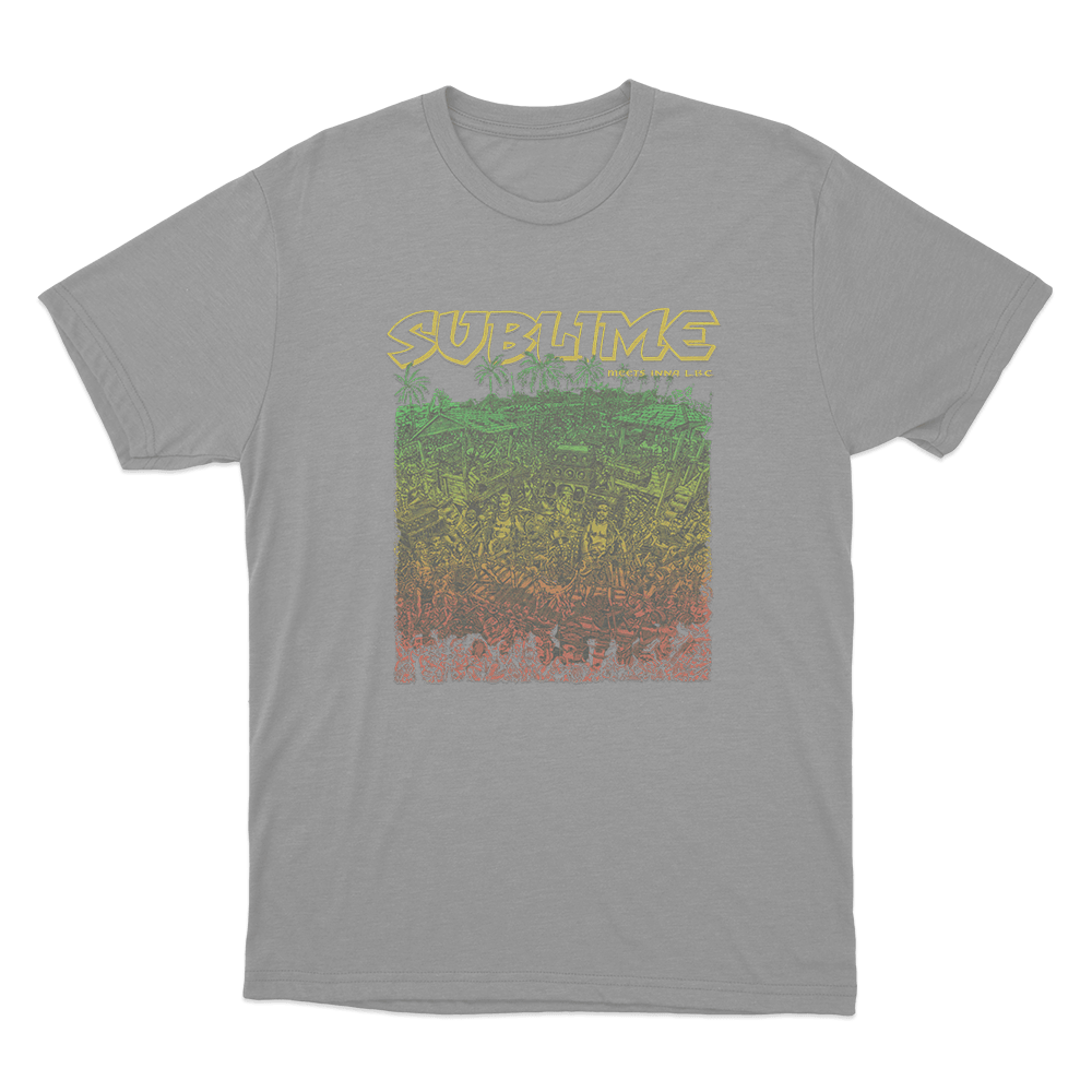 Sublime Dub Unisex T Shirt Grey Sublime Dub Unisex T Shirt Grey