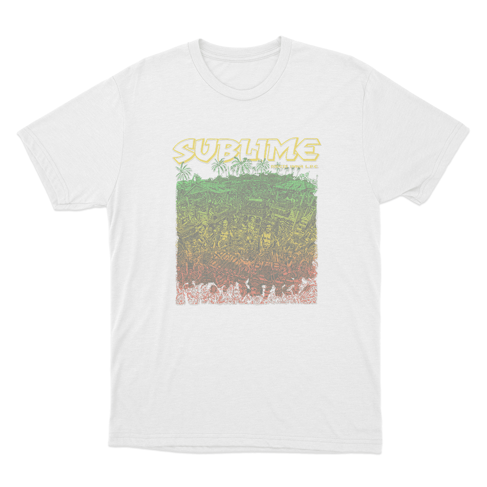 Sublime Dub Unisex T Shirt White Sublime Dub Unisex T Shirt White
