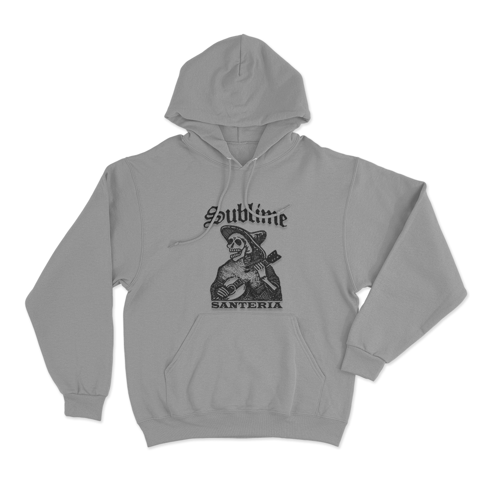 Sublime Santeria Unisex Hoodie Grey Sublime Santeria Unisex Hoodie Grey