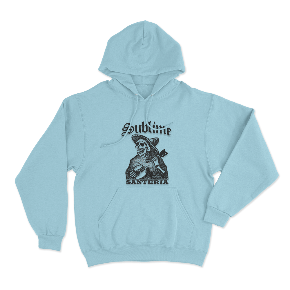 Sublime Santeria Unisex Hoodie Sky Blue Sublime Santeria Unisex Hoodie Sky Blue