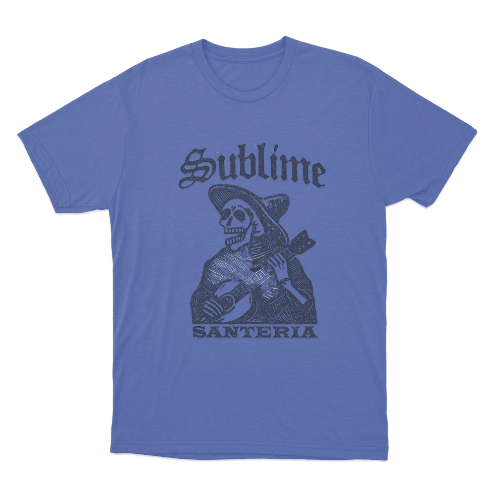 Sublime Santeria Unisex T Shirt Blue Sublime Santeria Unisex T Shirt Blue