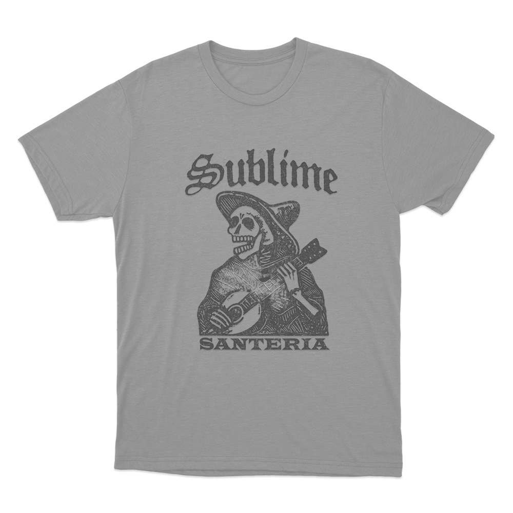Sublime Santeria Unisex T Shirt Grey Sublime Santeria Unisex T Shirt Grey