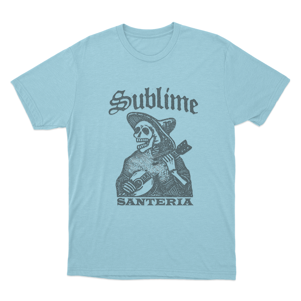 Sublime Santeria Unisex T Shirt Sky Blue Sublime Santeria Unisex T Shirt Sky Blue